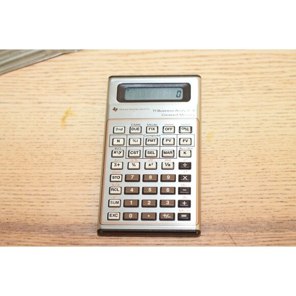 Texas Instruments TI BA-II Business | Vintage 1980s | WORKS - Picture 11 of 12